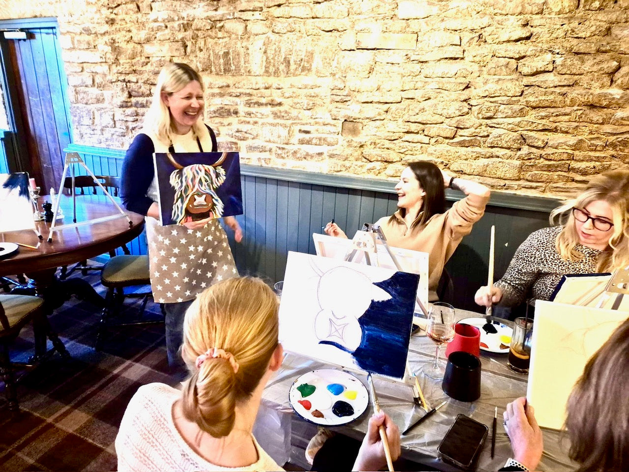 ACRYLIC Painting Party - Live Event 18th September 2025