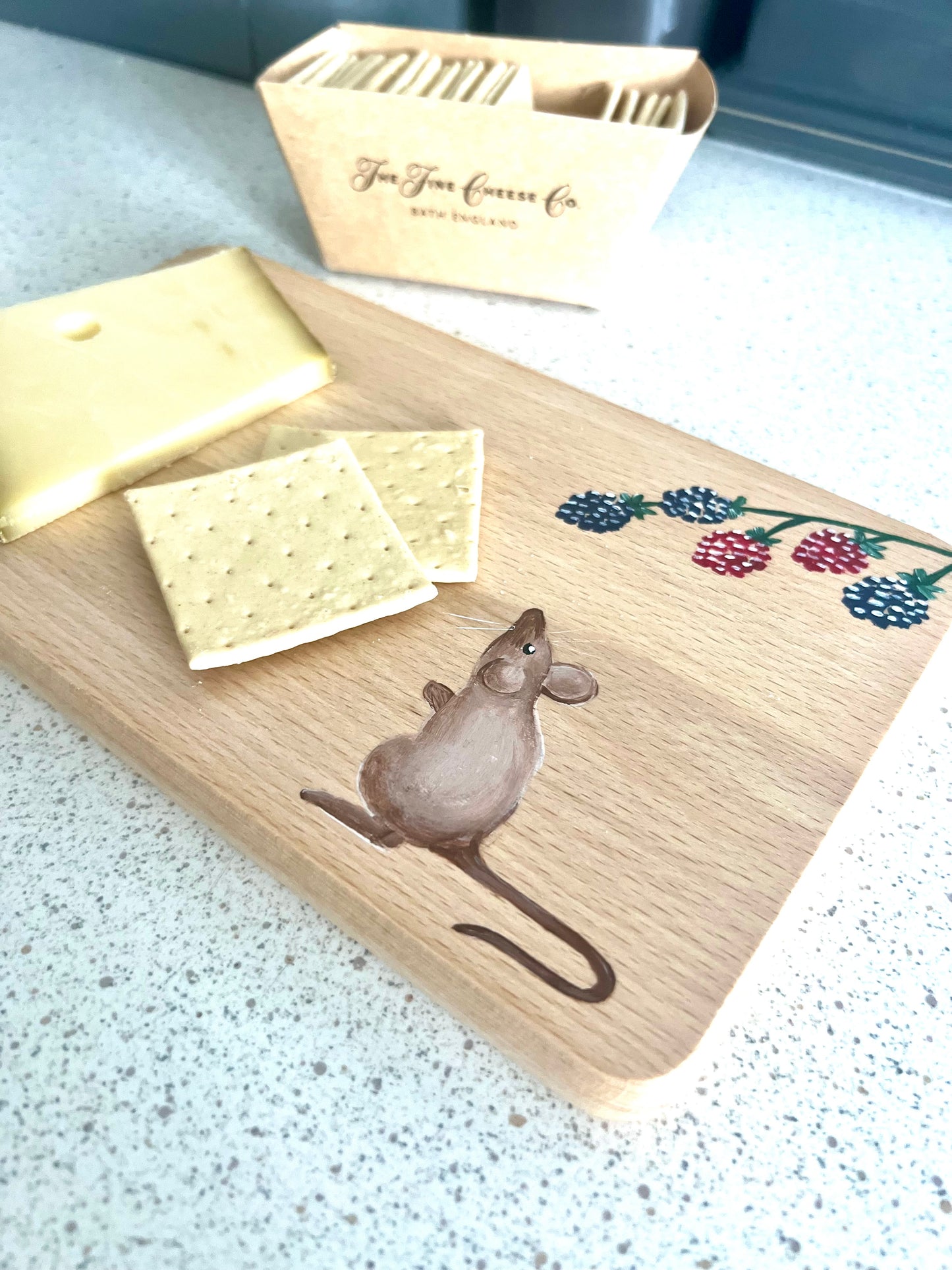 Hand Painted Cheese Board