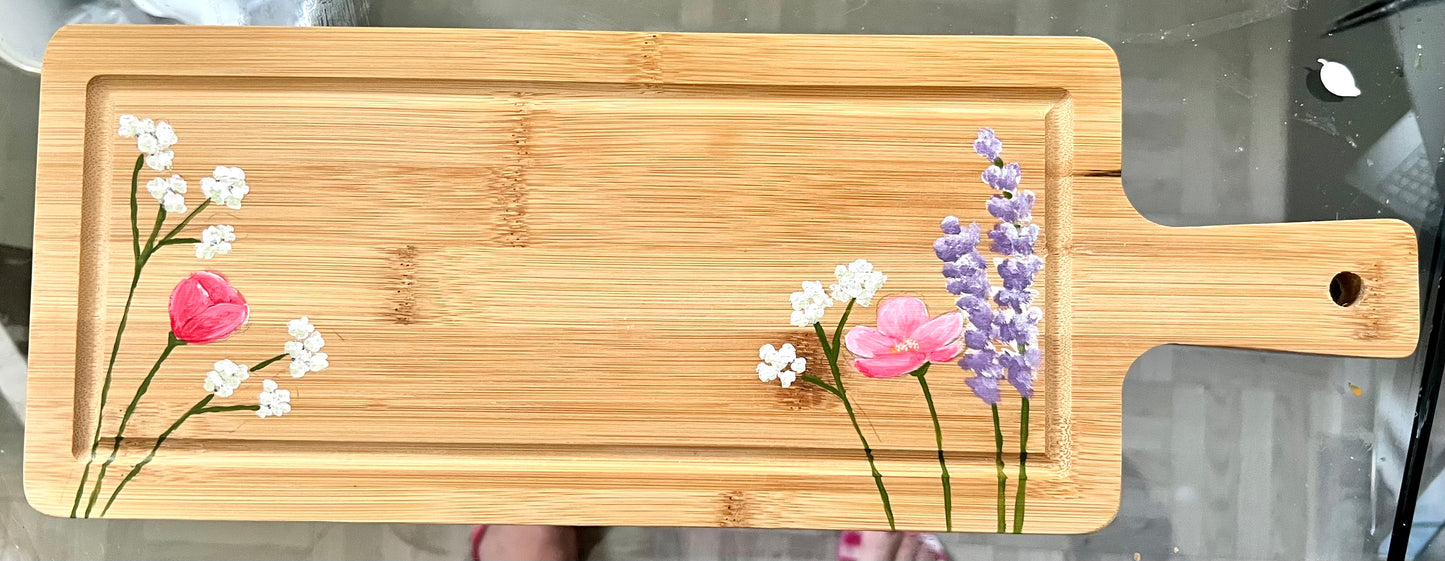 Flower Meadow Chopping Board
