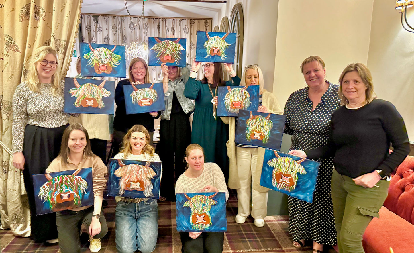 ACRYLIC Painting Party - Live Event 18th September 2025