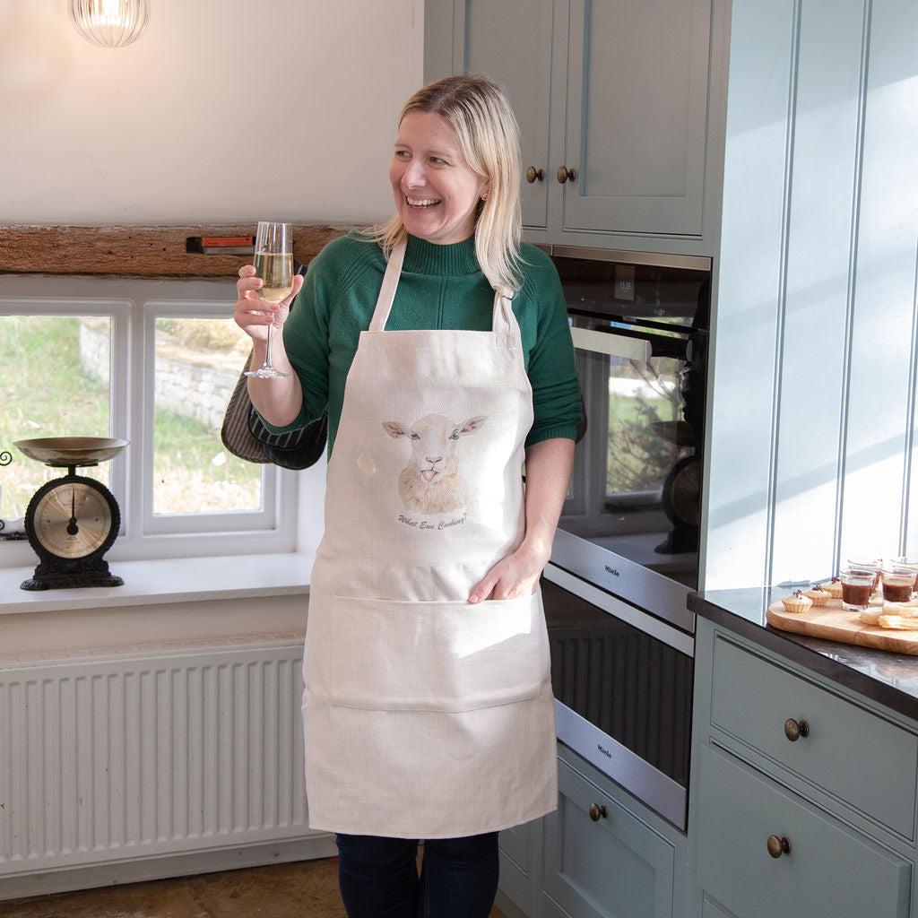 What Ewe Cooking? Linen Apron