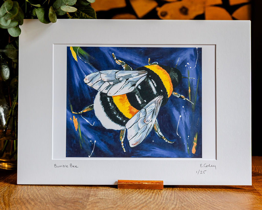 The Bumble Bee Limited Edition Signed Print