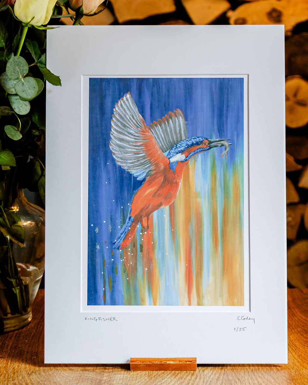 The Kingfisher Limited Edition Signed A4 Print