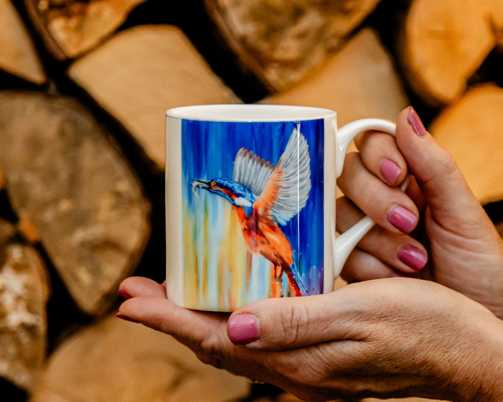 Kingfisher Fine Bone China Mug