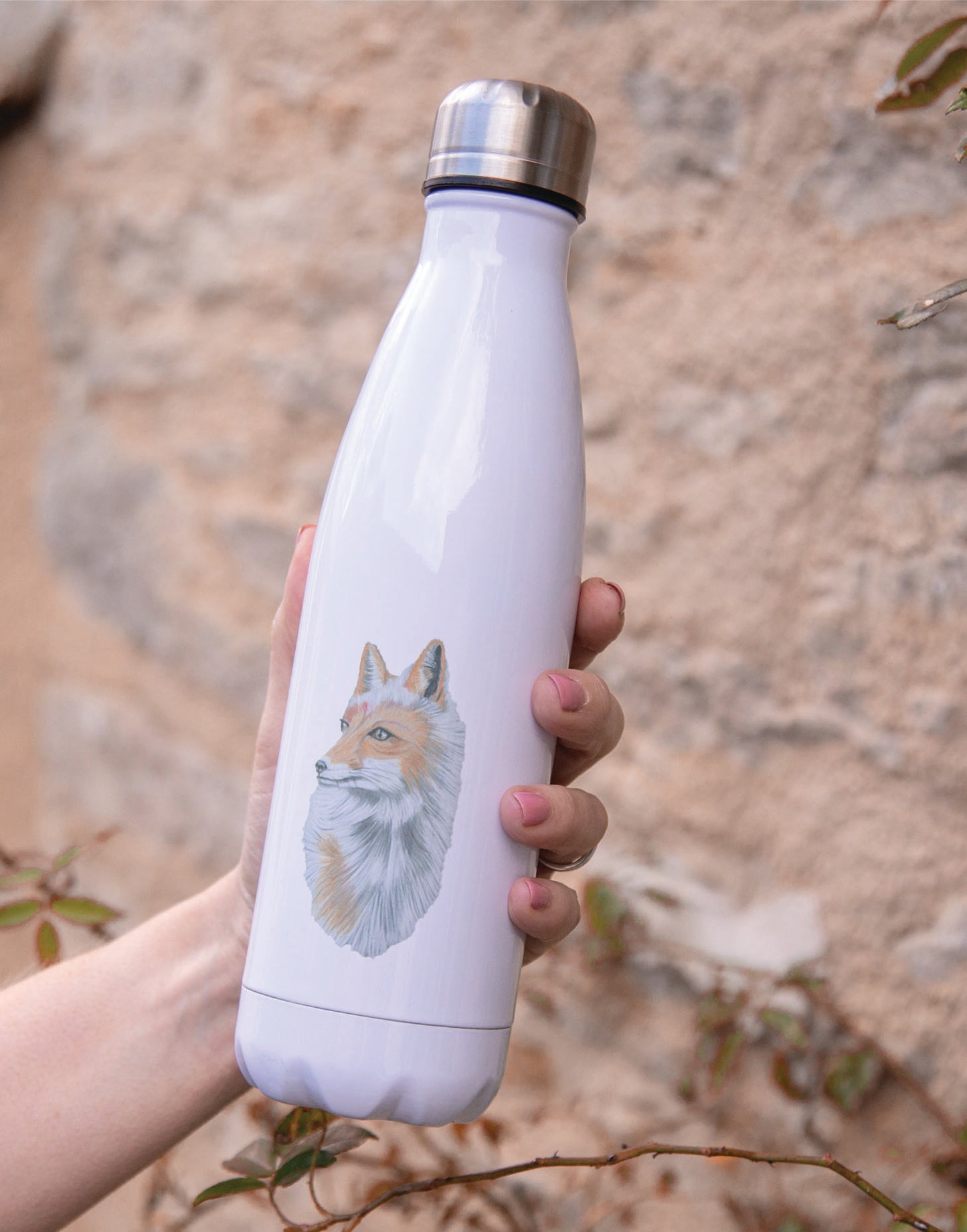 500ml Fox Metal Water Bottle