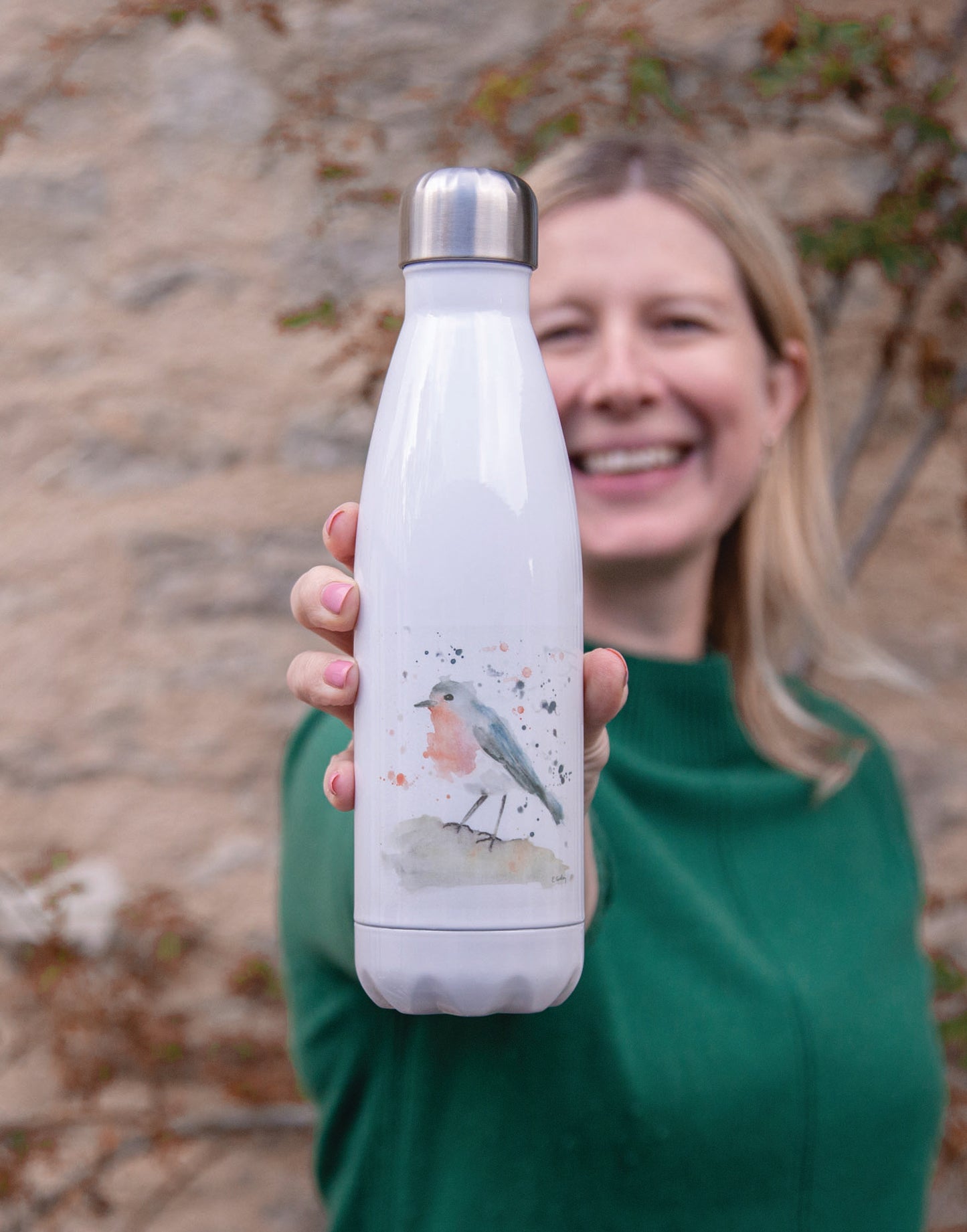 500ml Robin Metal Water Bottle