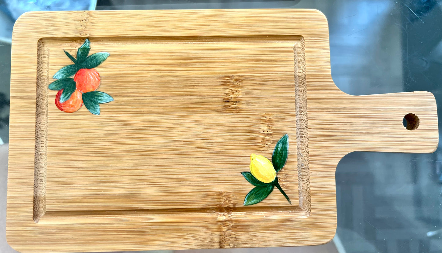 Orange & Lemon Chopping Board