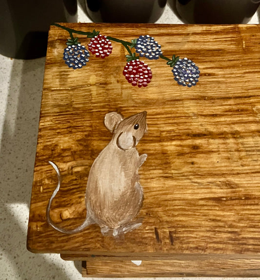 English Oak Mouse Serving board