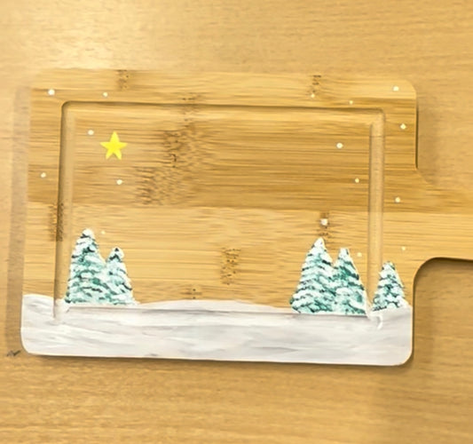 Winter Wonderland Chopping Board